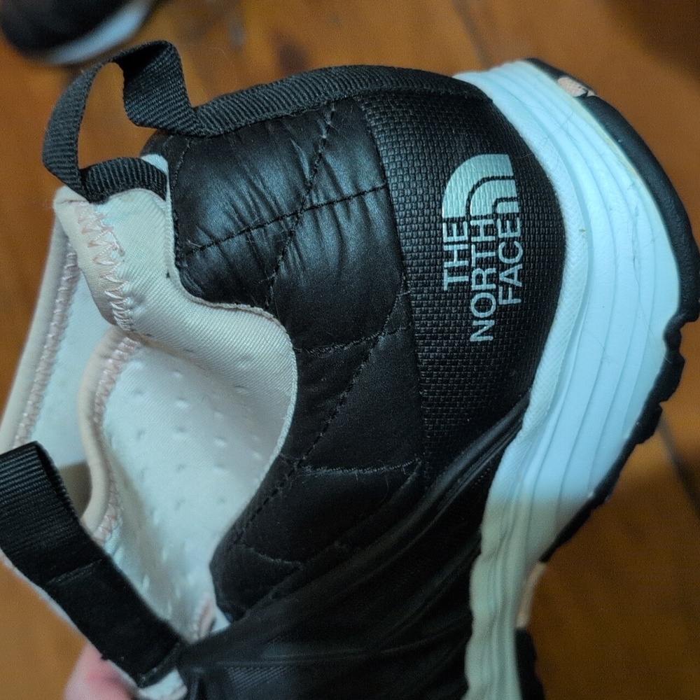 The North Face Black Quilted Women's Thermoball Sneakers, Size 10